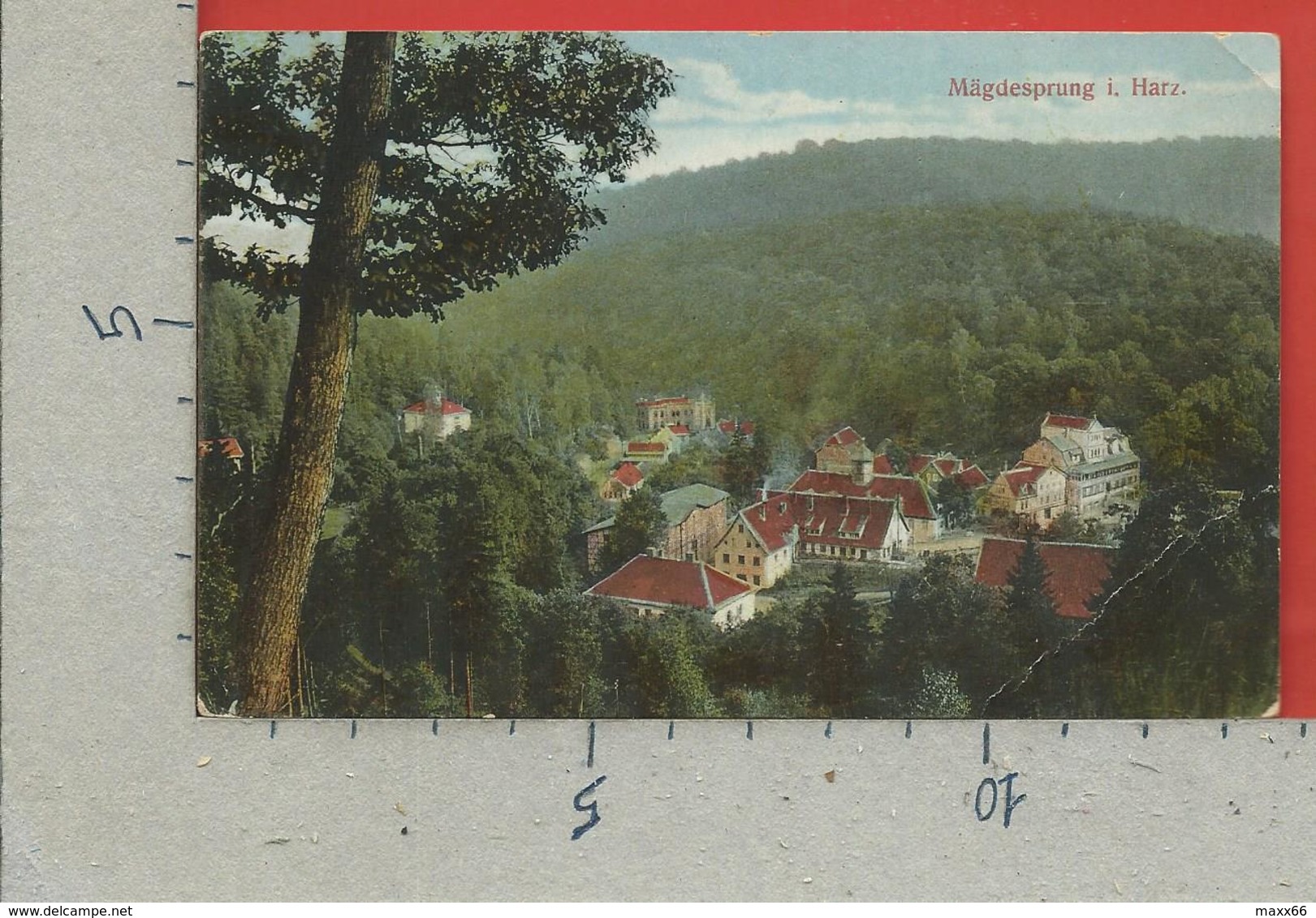 CARTOLINA NV GERMANIA - MAGDESPRUNG I. Harz. - 9 X 14 - Harzgerode