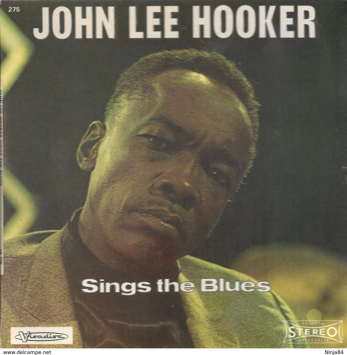 EP 45 RPM (7")  John Lee Hooker  "  Sings The Blues  " - Blues