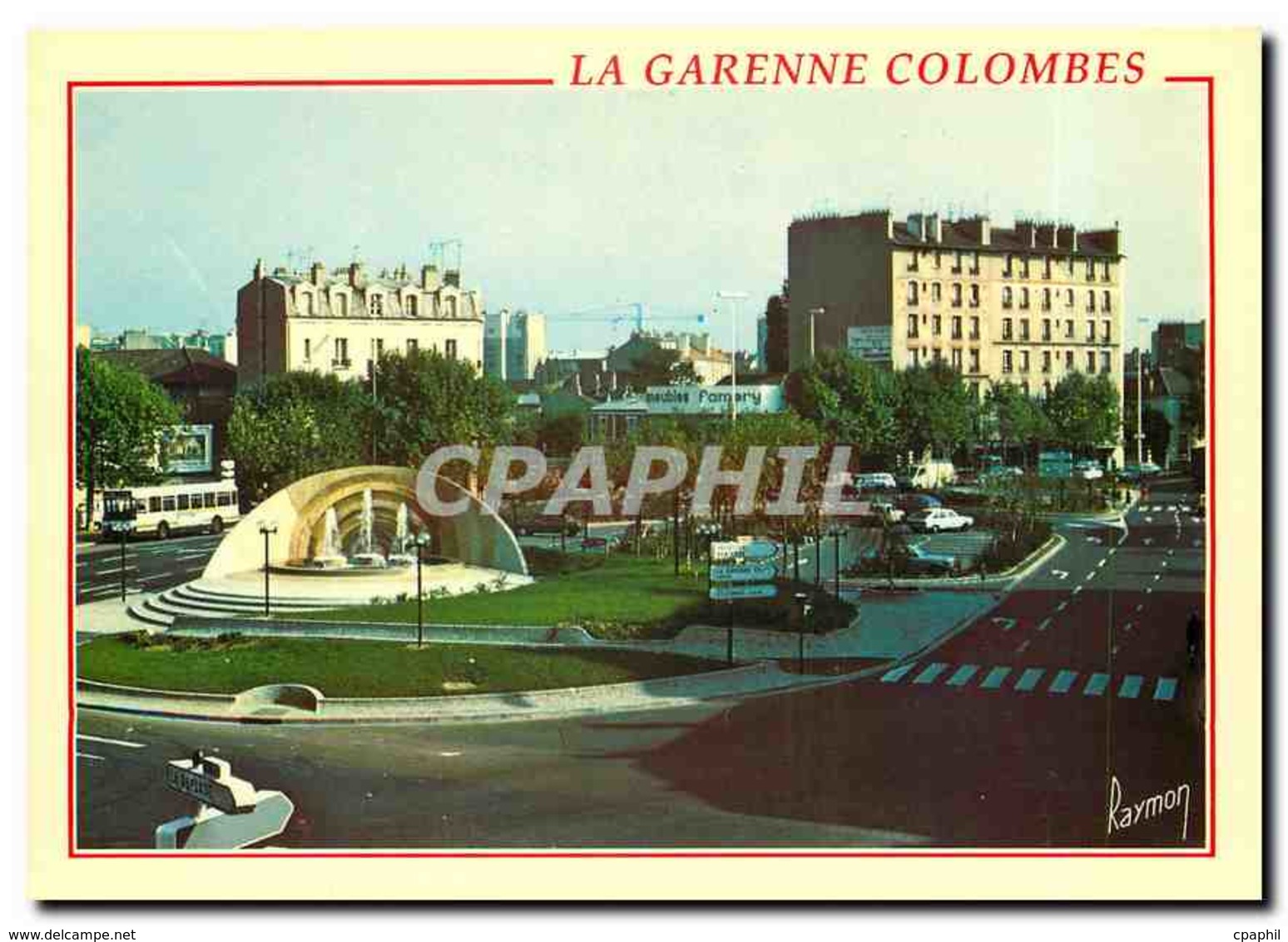 CPM La Garenne Colombes Place De Belgique - La Garenne Colombes