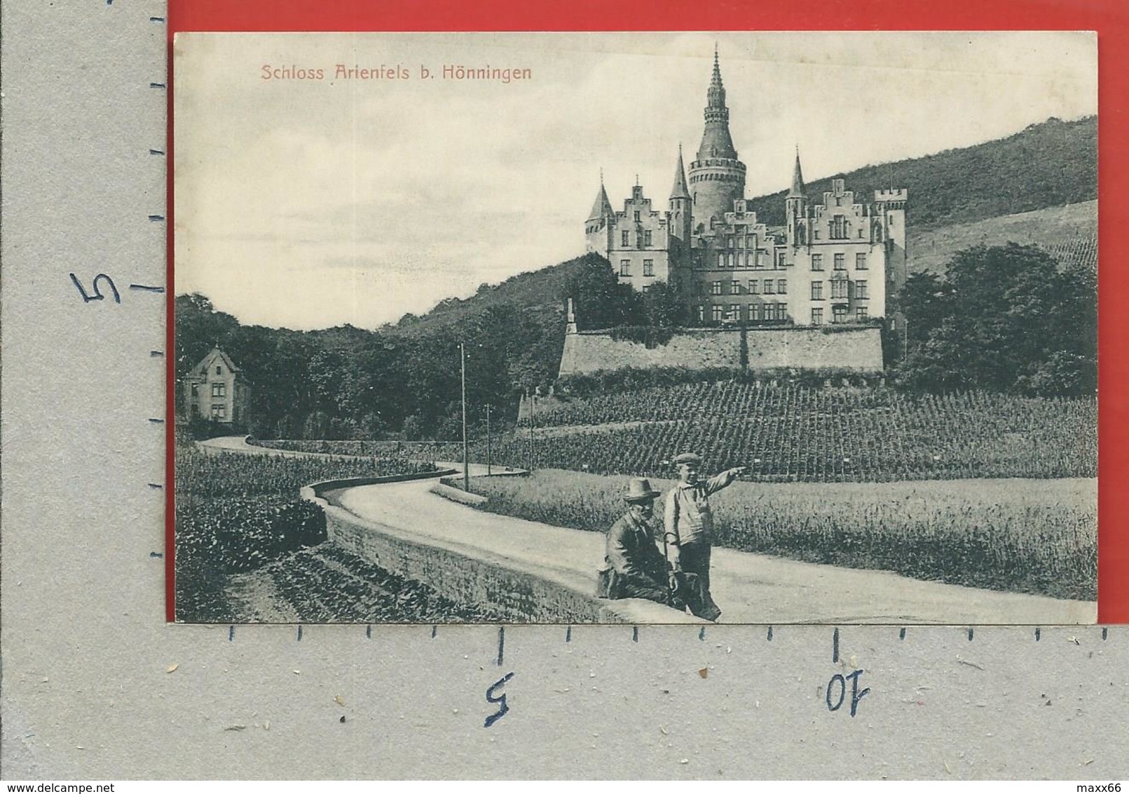 CARTOLINA NV GERMANIA - Schloss Arienfels B. Honningen - 9 X 14 - Bad Hoenningen