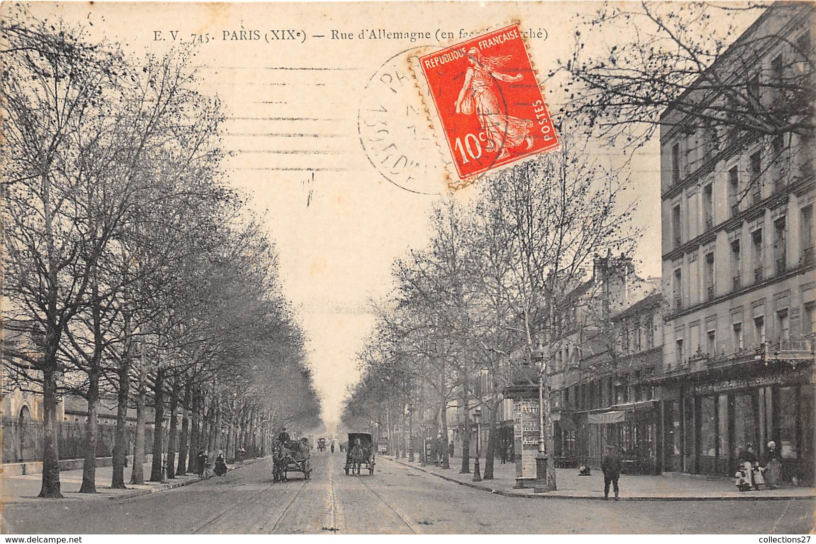 75019-PARIS-AVENUE D'ALLEMAGNE - Arrondissement: 19