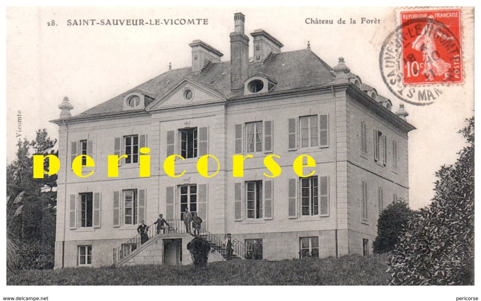 60  Saint Sauveur Le Vicomte  Château De La Forêt - Saint Sauveur Le Vicomte