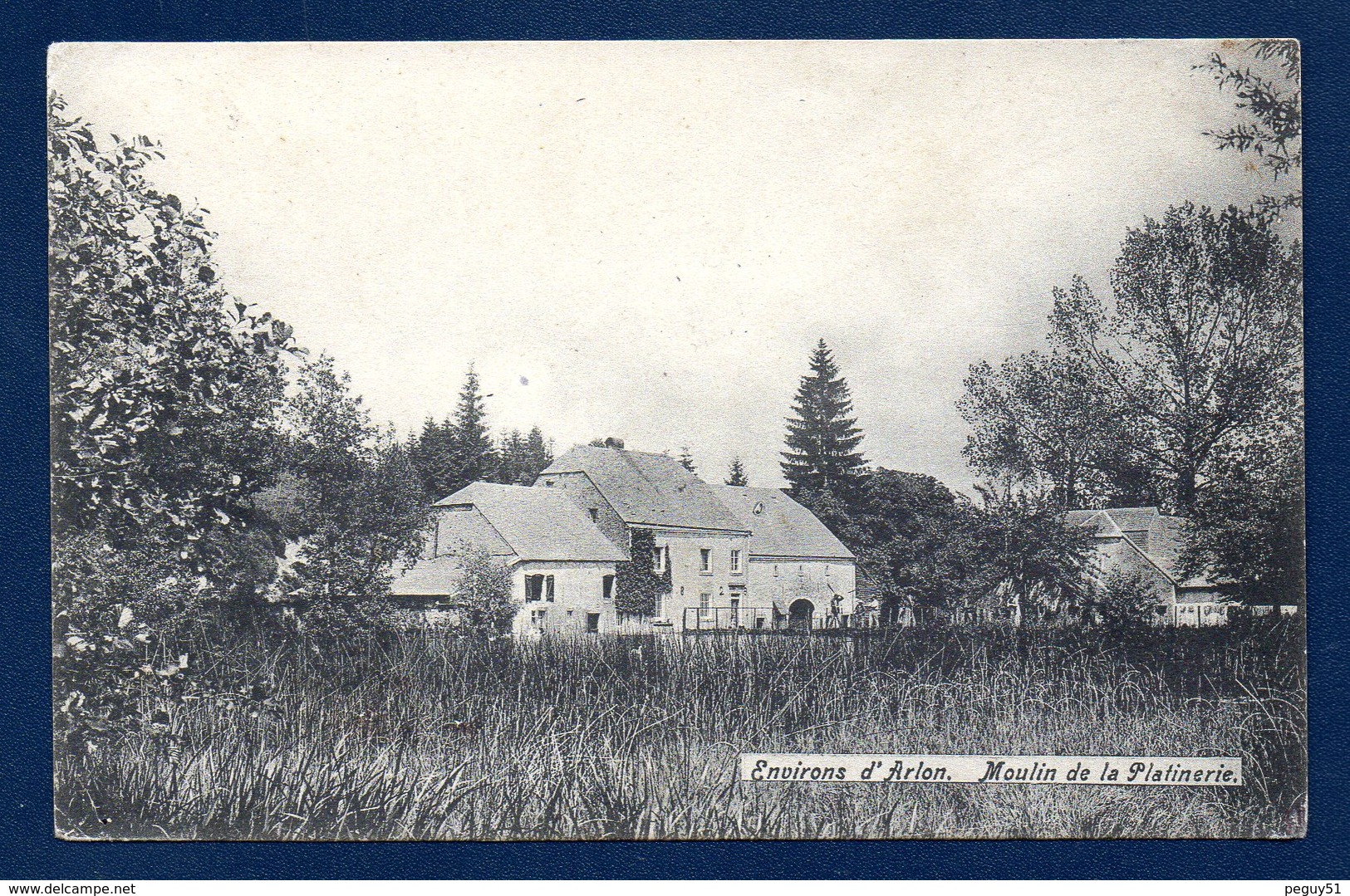 Bonnert (Arlon). Moulin De La Platinerie. Moulin à Eau (1567) Puis Platinerie 1693 ( Gillet Maîtres-platineurs). 1913 - Aarlen