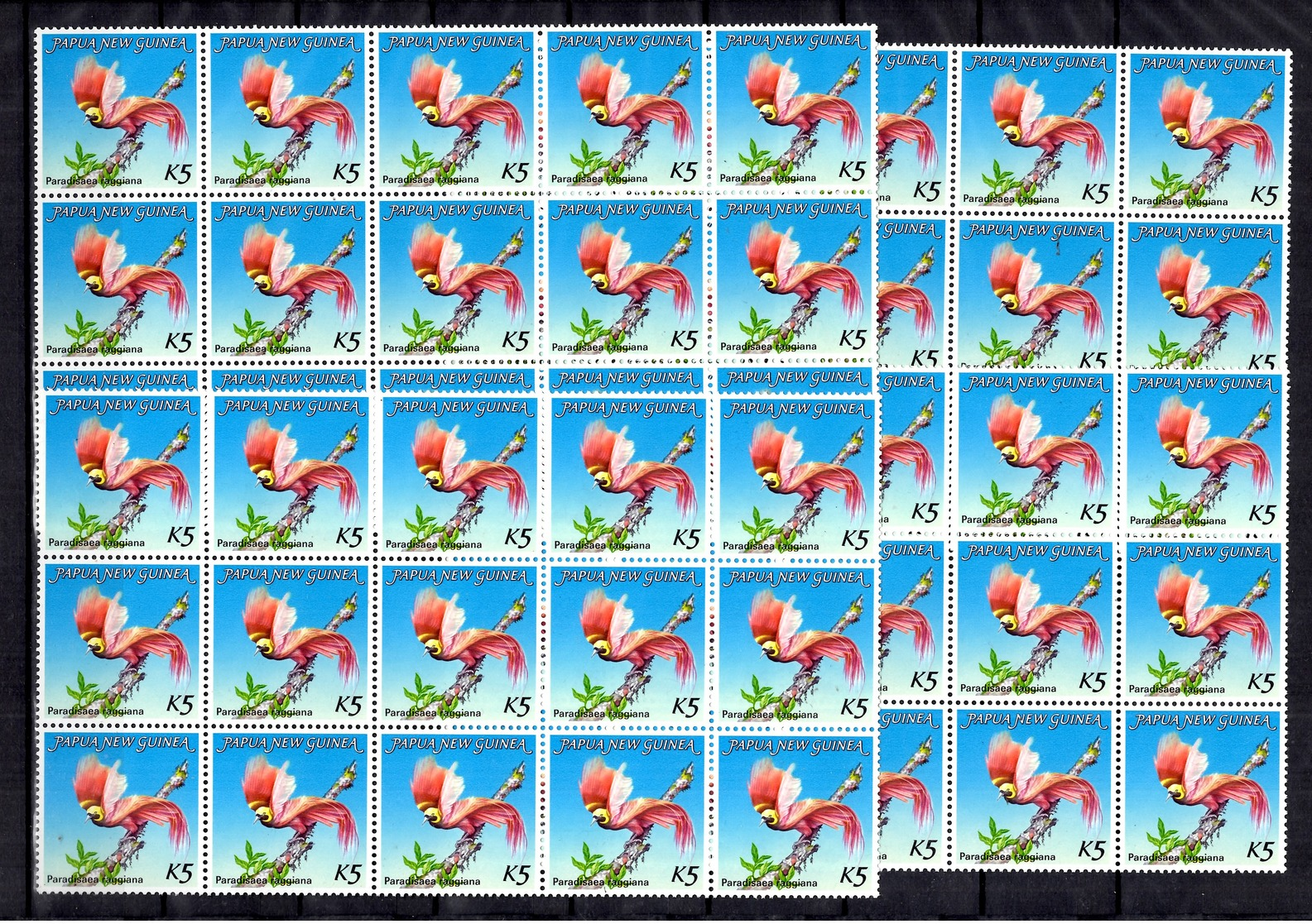 Papouasie-Nouvelle Guinée YT N° 477 X 60 Timbres Neufs ** MNH. TB. A Saisir! - Papouasie-Nouvelle-Guinée