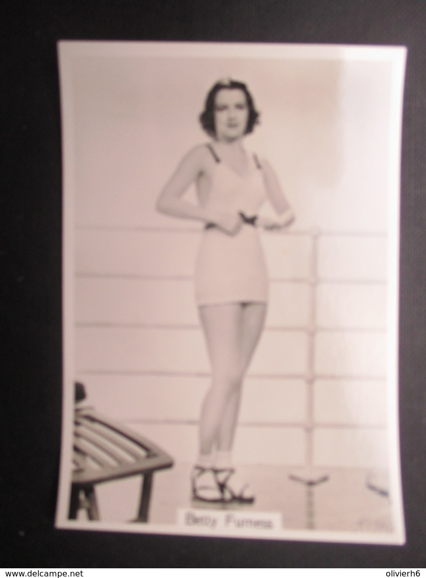 REAL PHOTO - PIN UP (V2004) BETTY FURNESS (2 Vues) N°03 BEAUTIES OF TO-DAY Sixth Series - Phillips / BDV