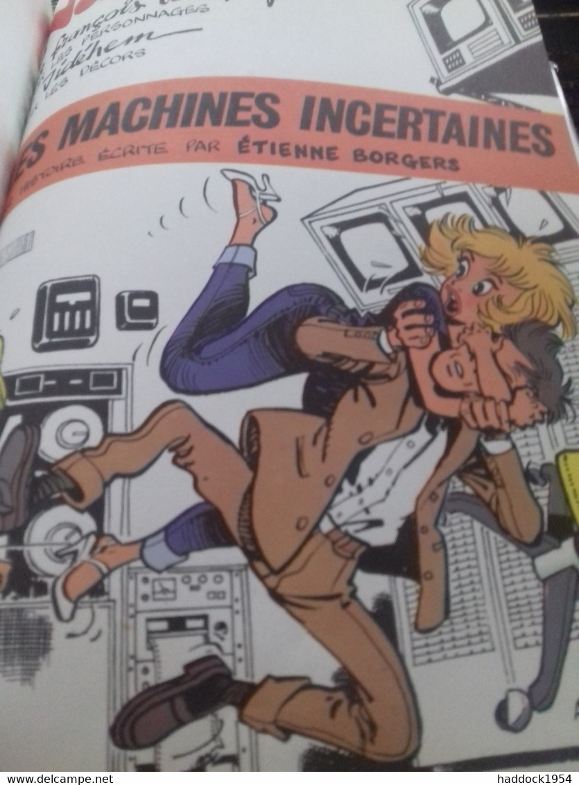 Les Machines Incertaines FRANCOIS WALTHERY Dupuis 1983 - Natacha
