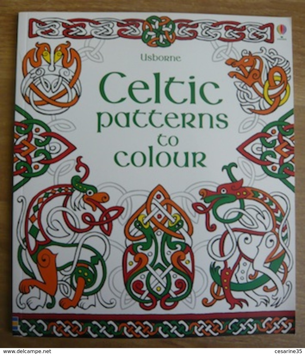 Usborne – Celtic Patterns To Colour - Otros & Sin Clasificación