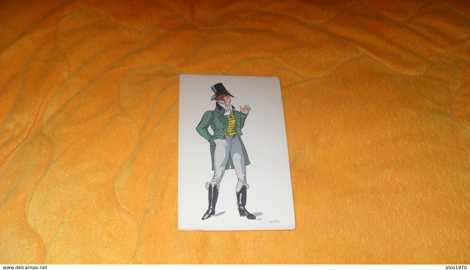 CARTE POSTALE ANCIENNE NON CIRCULEE DATE ?../ HISTOIRE DU COSTUME FRANCAIS...EMPIRE 1811.. - Rouillier