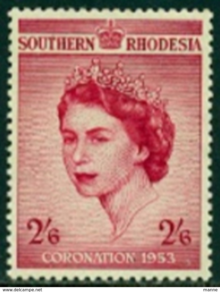 -Southern Rhodesia-1953-"Coronation" MNH (**) - Southern Rhodesia (...-1964)