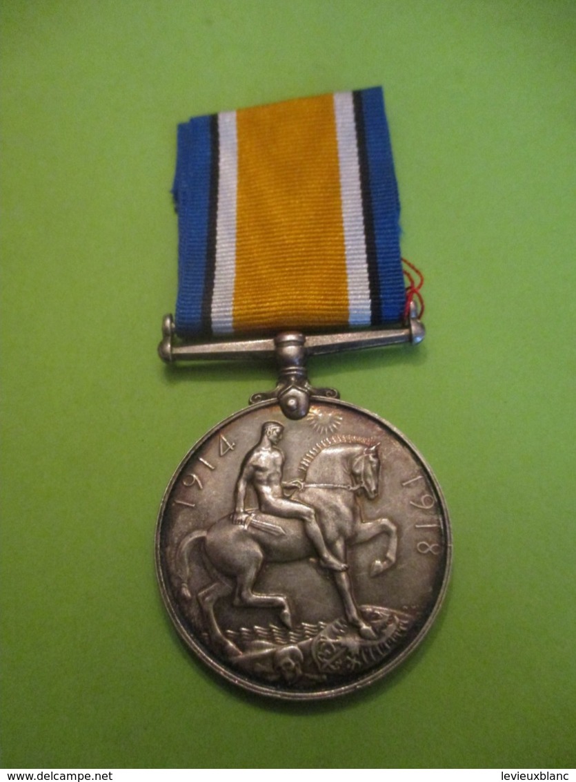 Médaille/  Georgius V  Britt. Omn: Rex Et Ind.Imp. / 1914-1918 / Grande Bretagne/ Argent Vers 1930-50             MED352 - United Kingdom