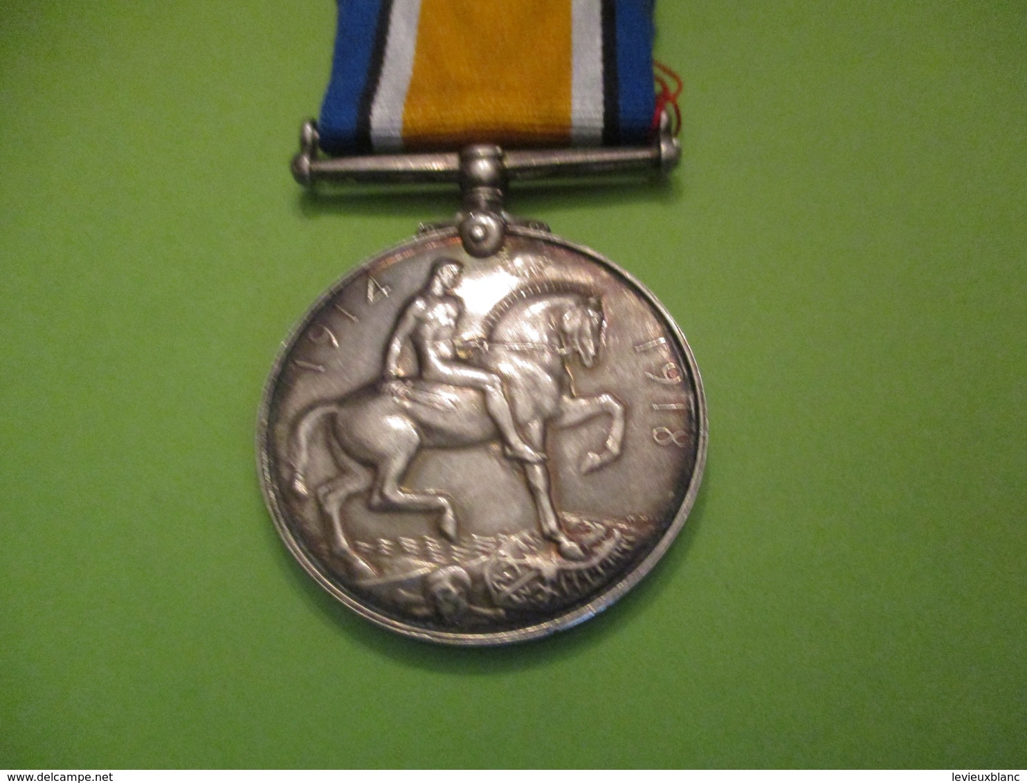 Médaille/  Georgius V  Britt. Omn: Rex Et Ind.Imp. / 1914-1918 / Grande Bretagne/ Argent Vers 1930-50             MED352 - Gran Bretaña