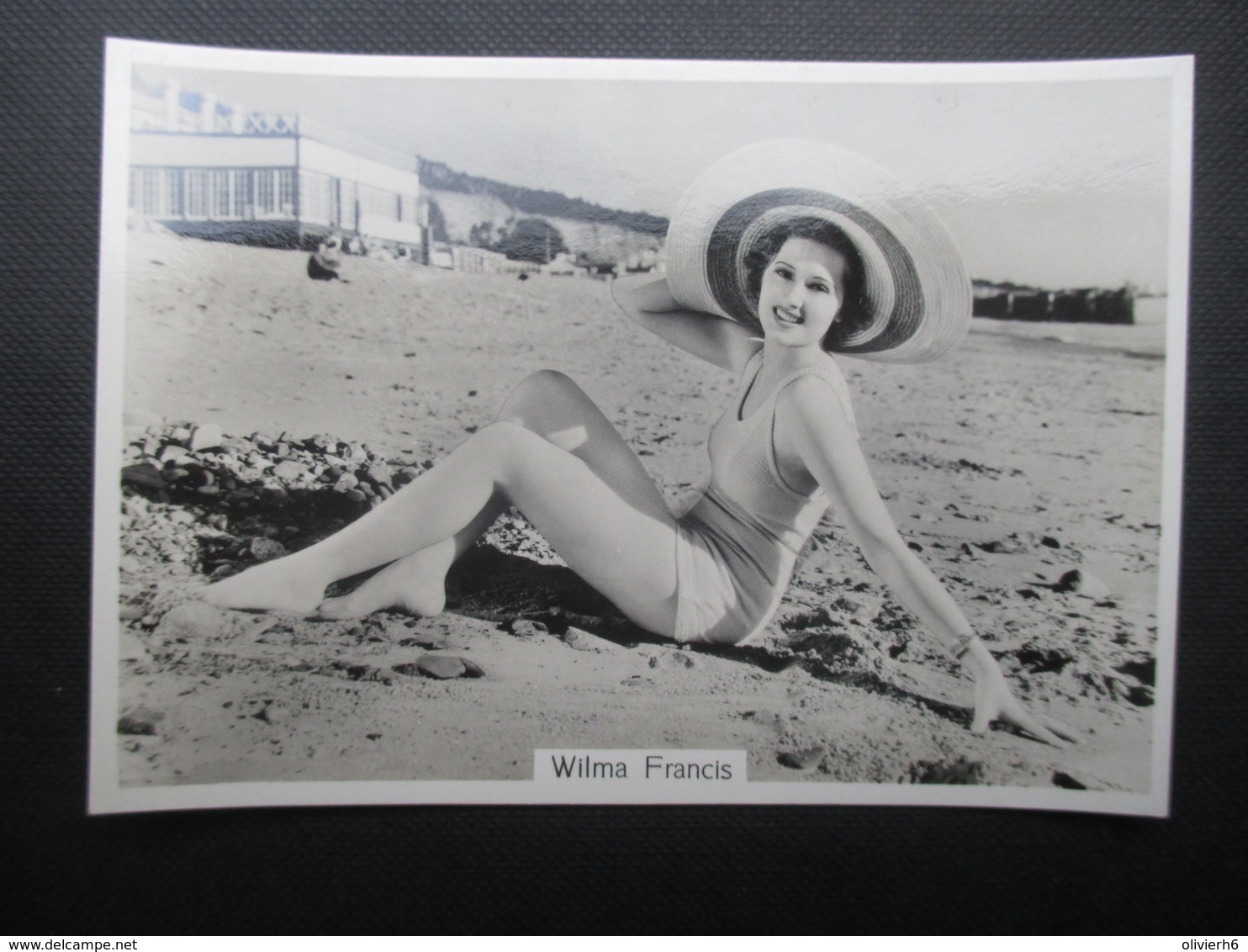 REAL PHOTO - PIN UP (V2004) WILMA FRANCIS (2 Vues) N°28 BEAUTIES OF TO-DAY Sixth Series - Phillips / BDV