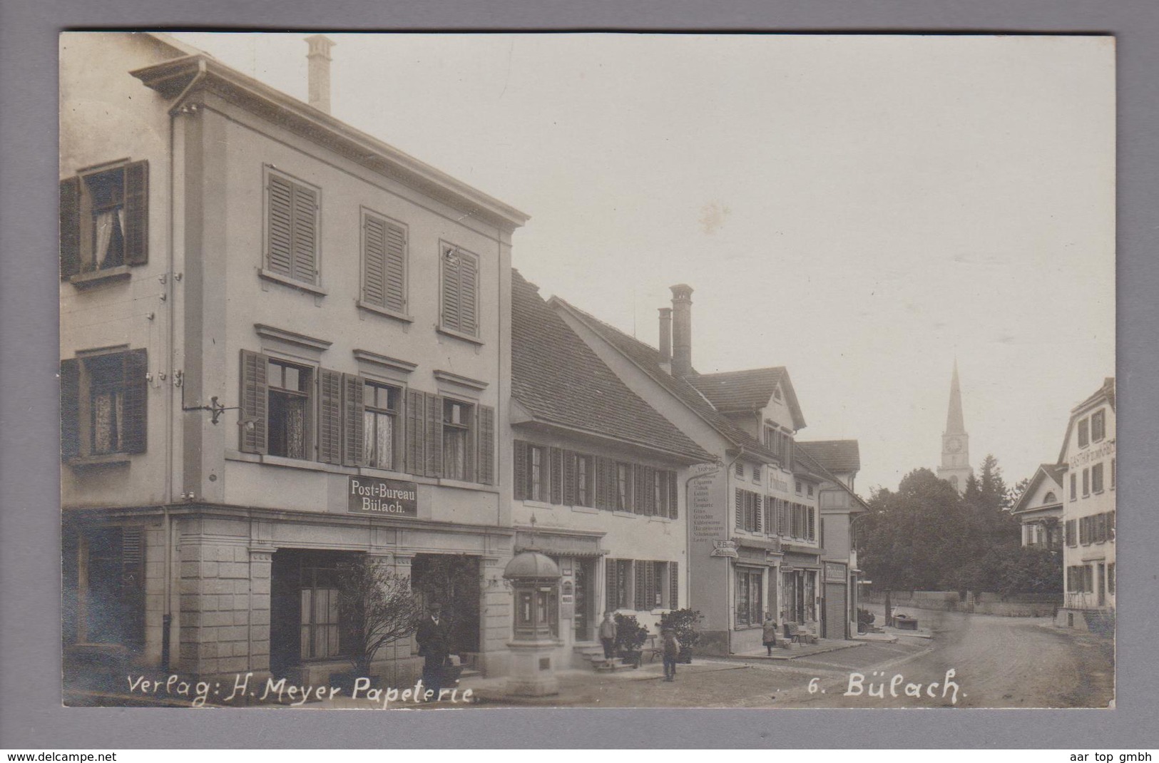 AK CH ZH Bülach 1914-01-15 Foto H.Meyer Papeterie - Bülach