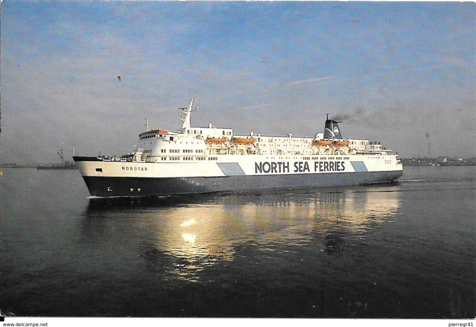 CPA-1988-FERRY-GB-CIE NORTH SEA FERRIES-M.V NORSTAR-Lignes HULL Vers Rotterdam Et Zeebrugge-Rebus 2010-TBE - Veerboten