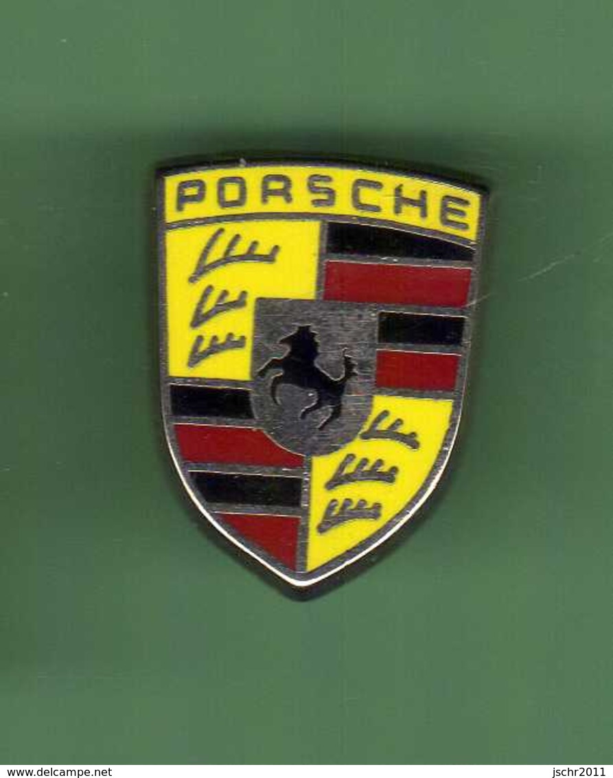 PORSCHE *** LOGO COULEUR ARGENT *** 2039 (15-3) - Porsche