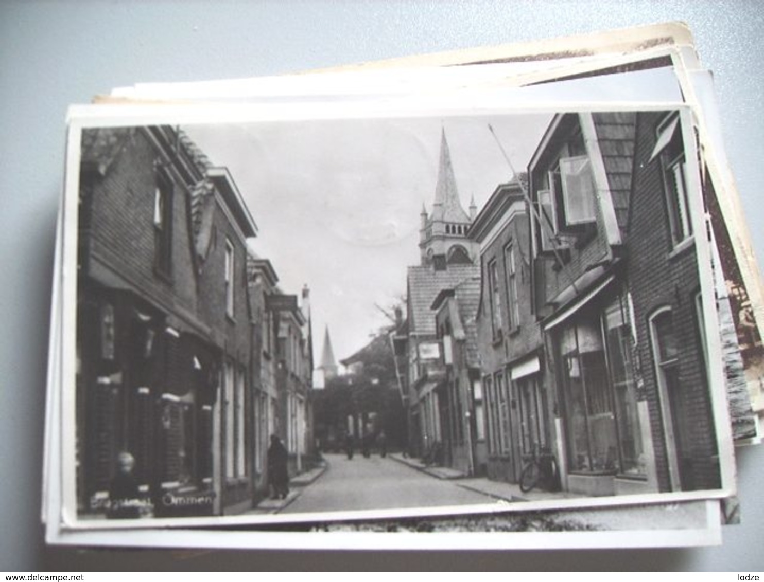 Nederland Holland Pays Bas Ommen Met Brugstraat 1952 - Ommen