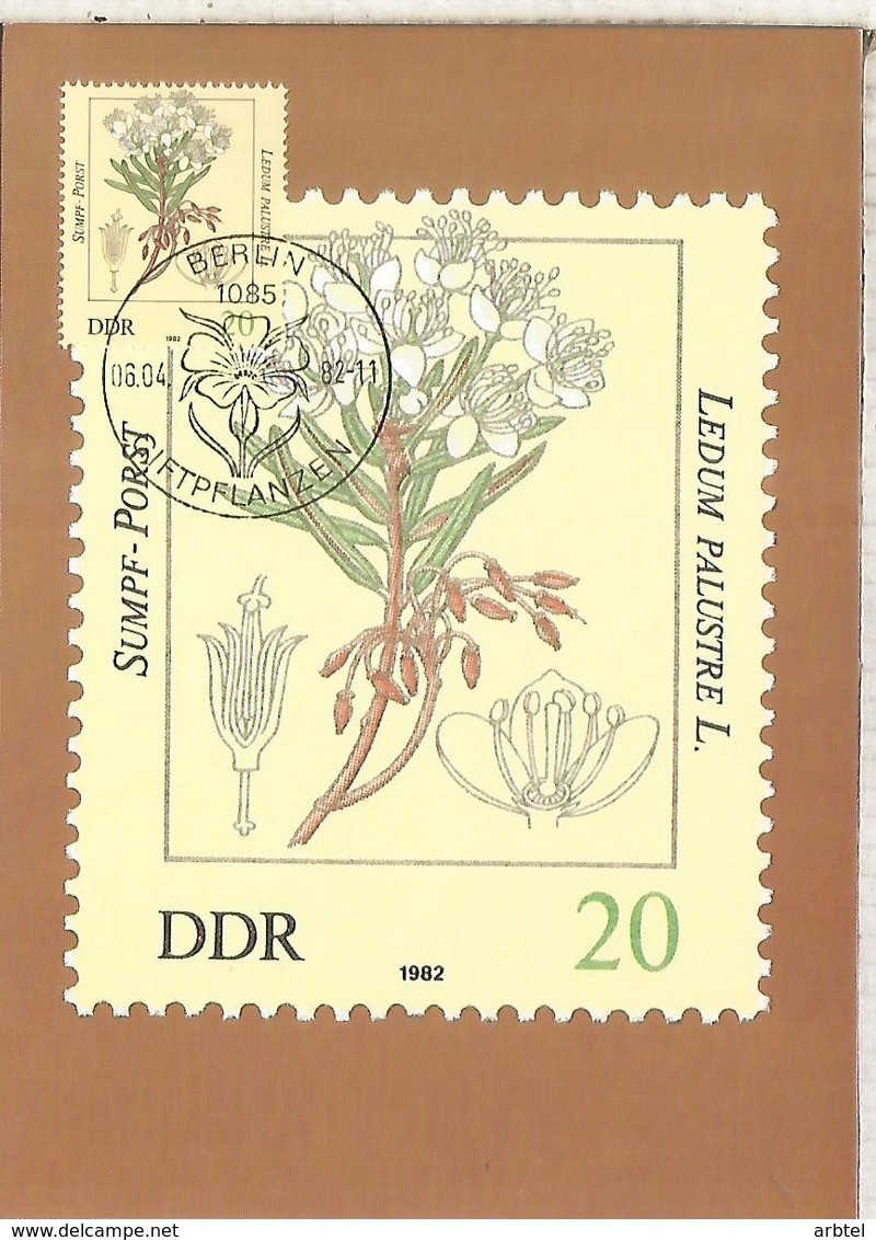 ALEMANIA DDR PLANTAS VENENOSAS VEGETAL - Giftige Pflanzen