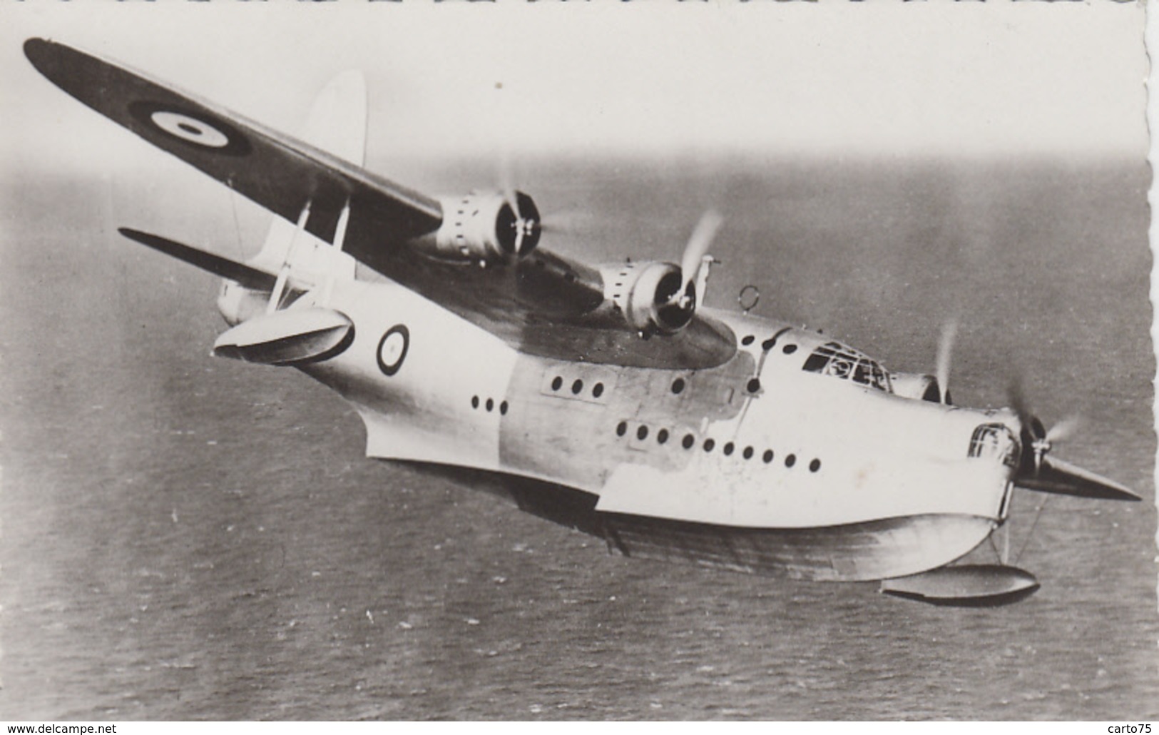 Aviation - Avion - Hydravion - RAF - Quadrimoteur Short Sunderland - Autres & Non Classés