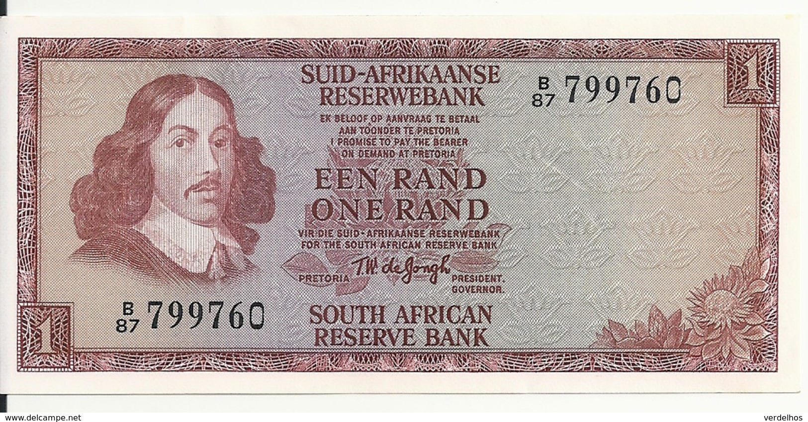 AFRIQUE DU SUD 1 RAND ND1973 XF++ P 116 A - Afrique Du Sud