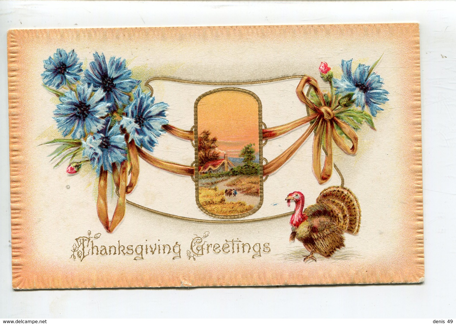 Dindon Thanksgiving Greetings - Thanksgiving