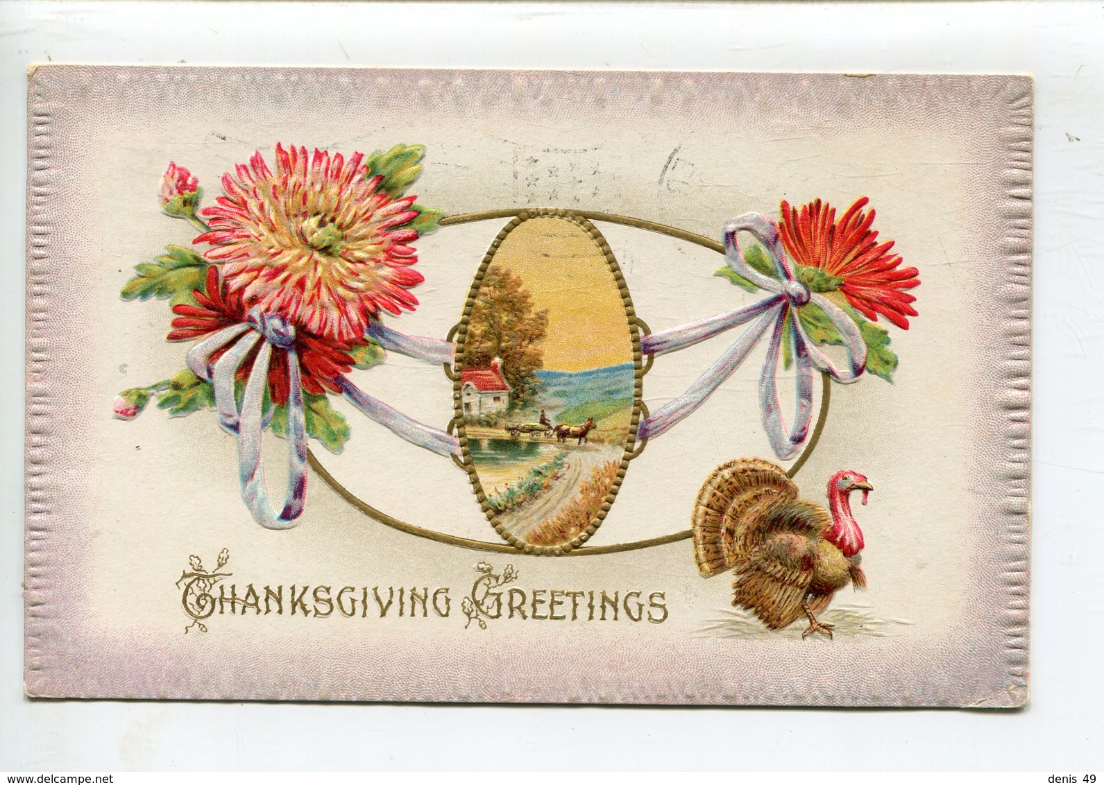 Dinde Thanksgiving Greetings - Thanksgiving