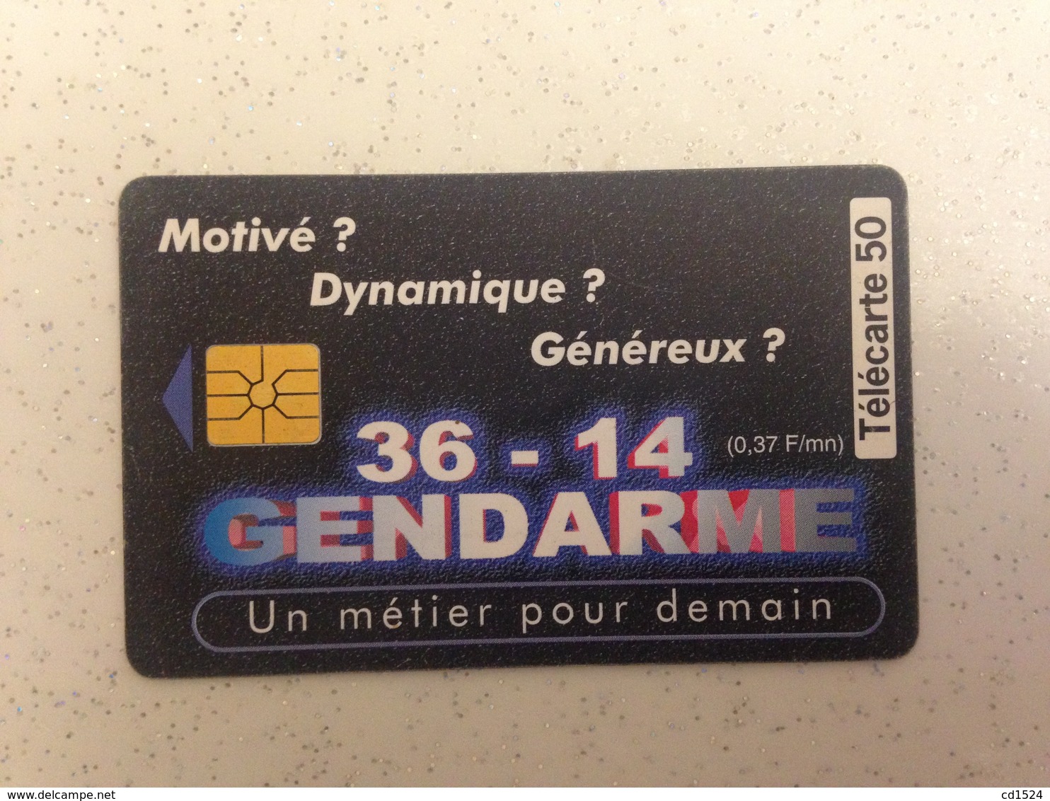 Télécarte Gendarmerie - Police