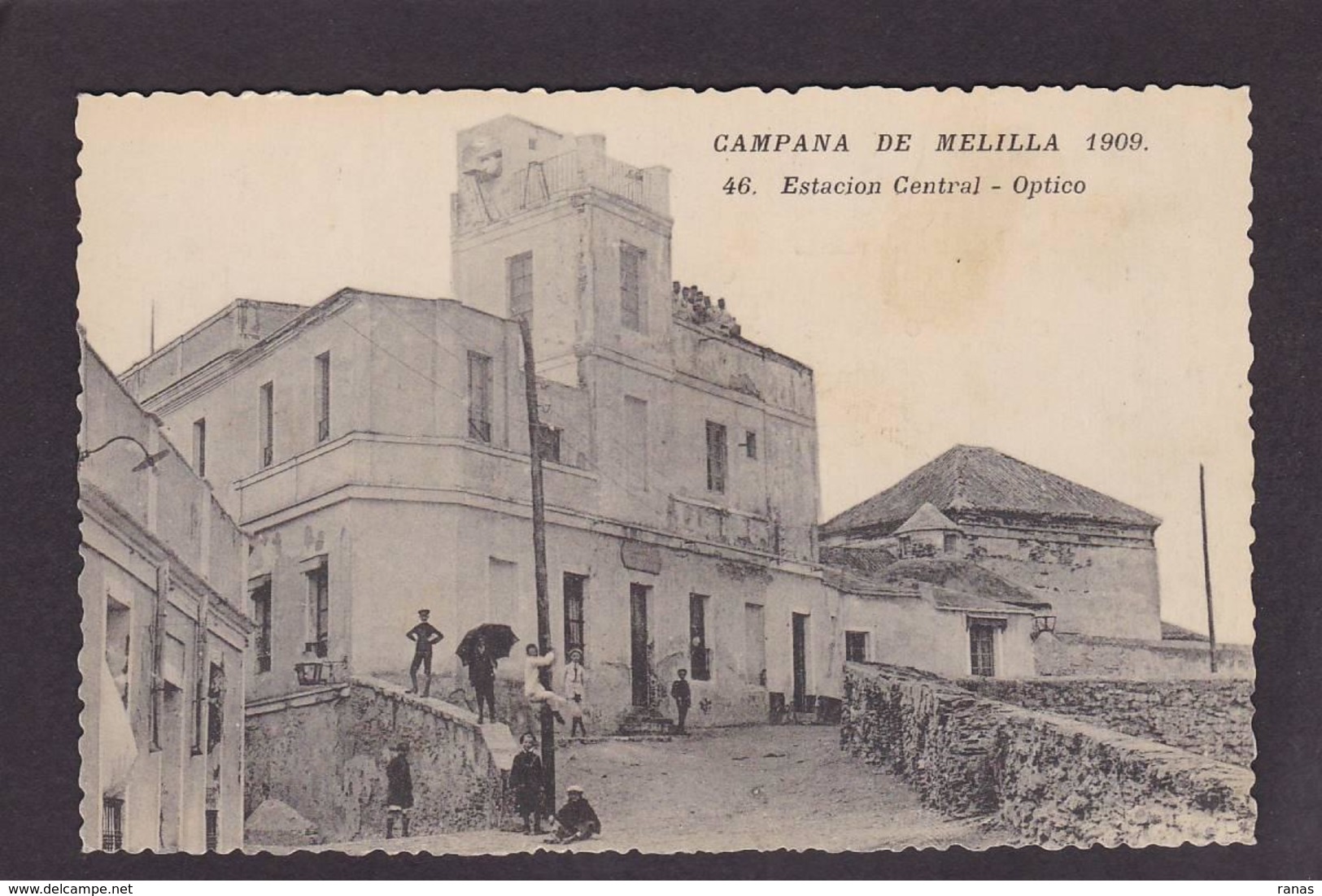 CPA Espagne Spania Campana De Melilla 1909 Non Circulé - Melilla