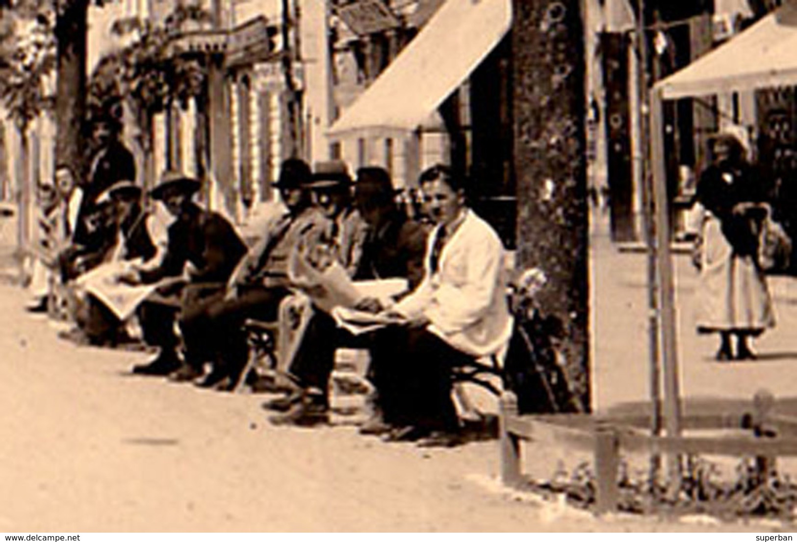 CÂMPULUNG MUSCEL / ARGES : BULEVARDUL - CARTE VRAIE PHOTO / REAL PHOTO POSTCARD ~ 1940 - '941  (ae224) - Romania