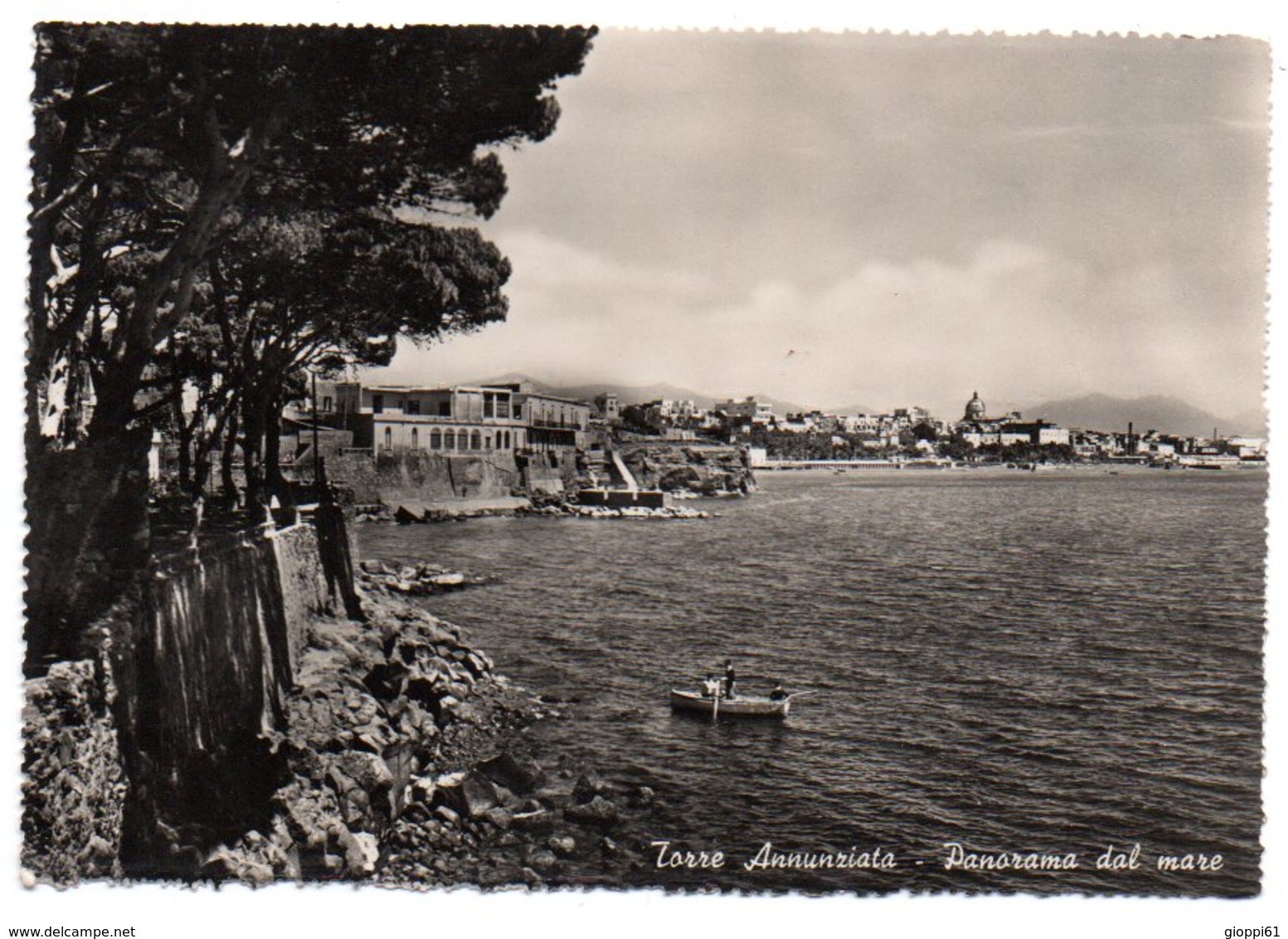 Torre Annunziata - Panorama Dal Mare - Torre Annunziata