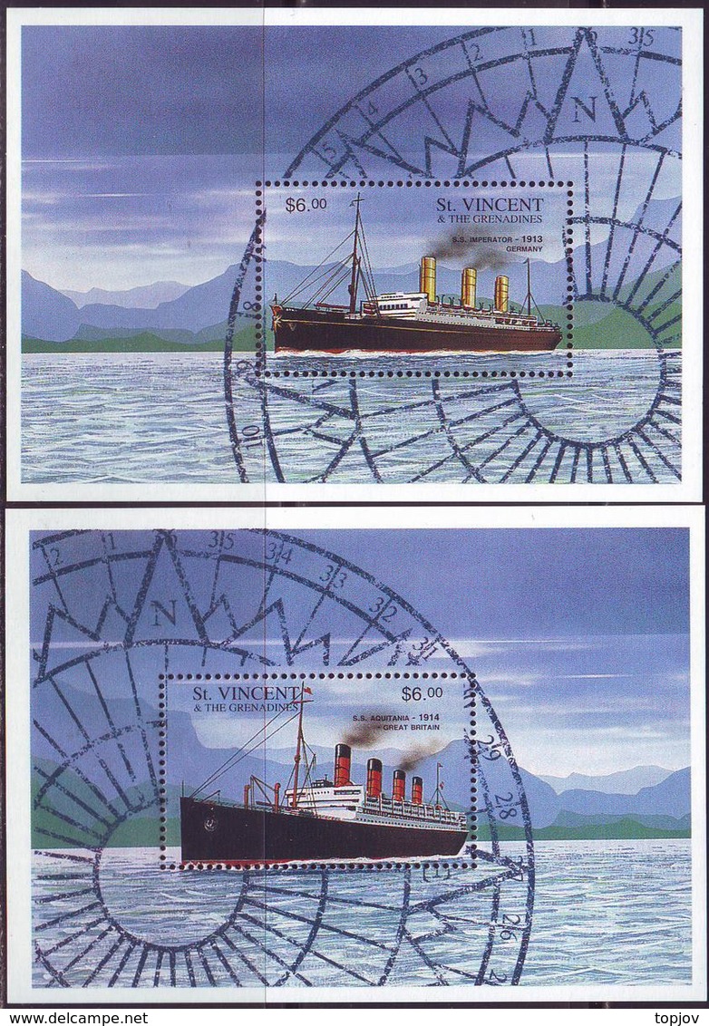 ST.  VINCENT - SHIPS - **MNH - 1999 - Barche