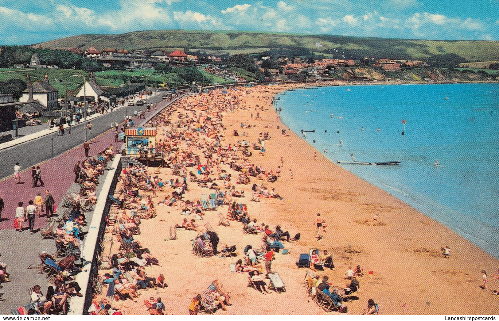 Postcard The Beach Swanage My Ref  B14024 - Swanage