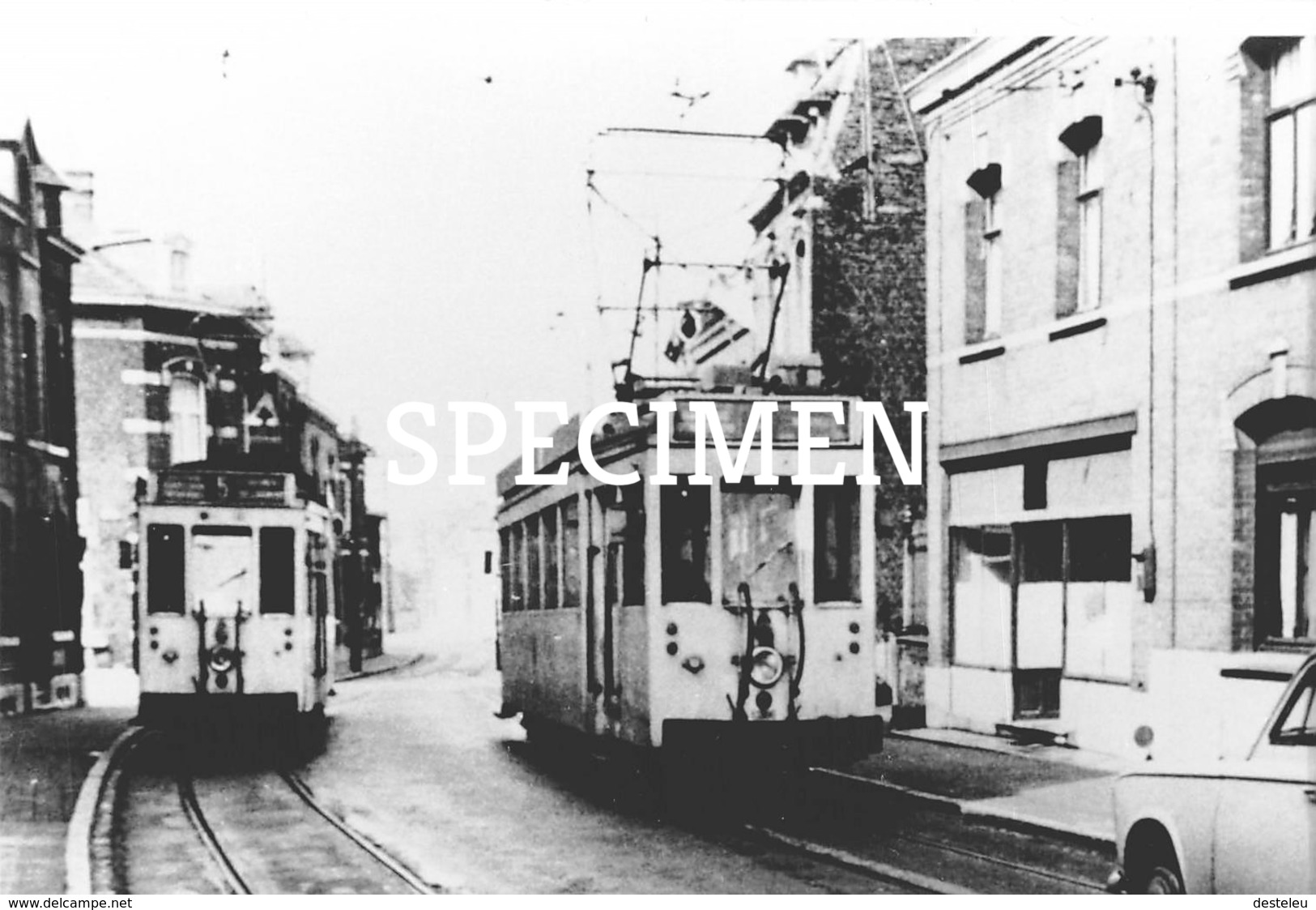 Photo Tram Ligne 5  1963 - Pâturages - Colfontaine