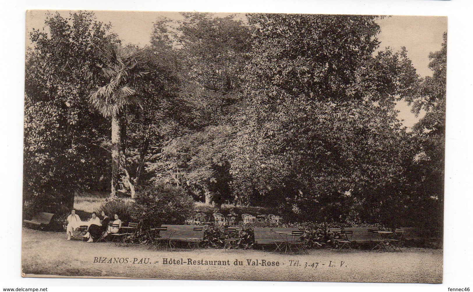 64 - BIZANOS-PAU - Hôtel-Restaurant De Val-Rose - Animée (V123) - Pau