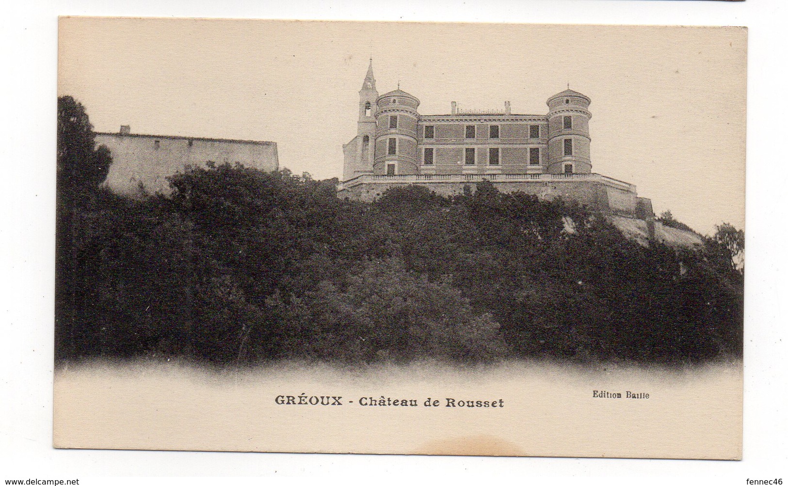 04 - GRÉOUX - Château De Rousset (V124) - Gréoux-les-Bains