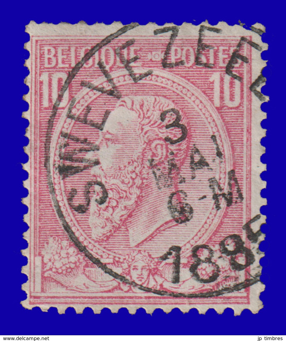 COB N° 46 - Oblitération "CONCOURS"- "SWEVEZEELE" - 1884-1891 Leopold II