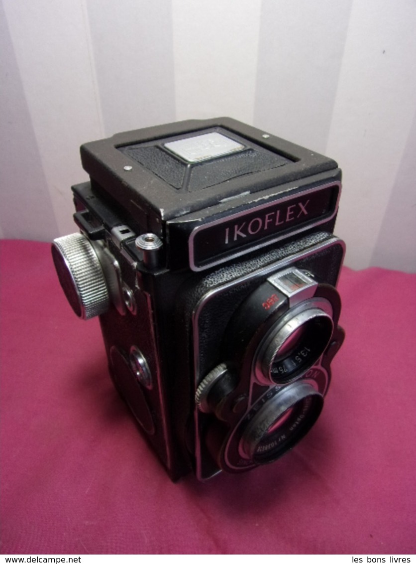 Appareil Photo Ikoflex " Zeiss Ikon " Syncro & Compur + Sacoche. ( Rare ) - Appareils Photo