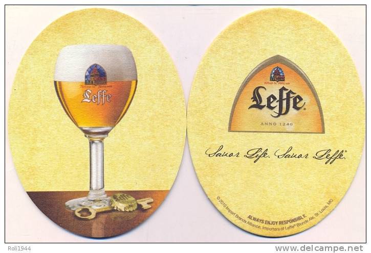 #D57-107 Viltje Leffe (Export USA) - Sous-bocks