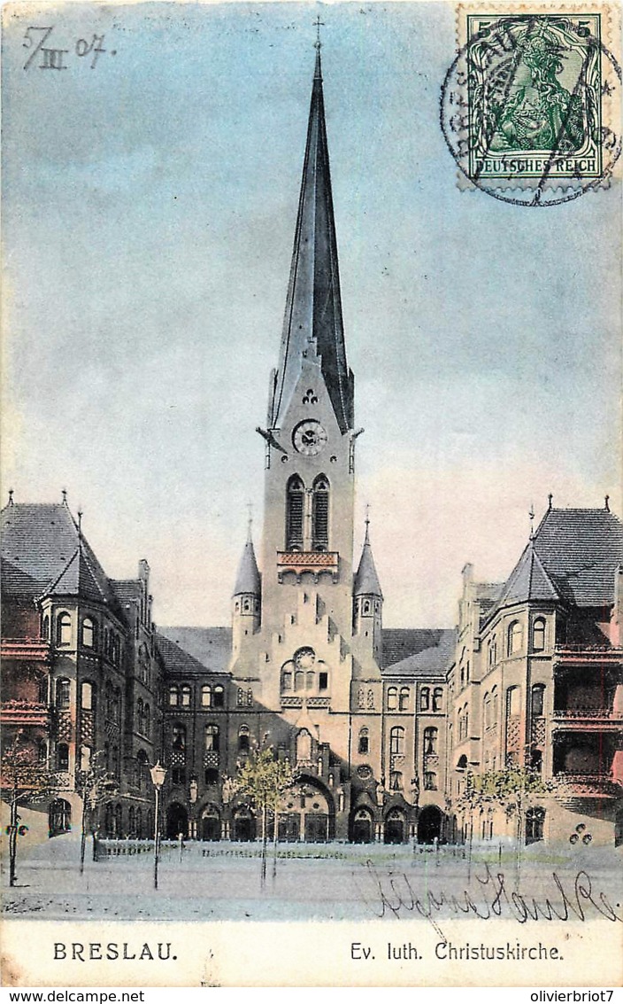 Pologne - Wroclaw - Breslau - Ev. Luth. Christuskirche - Polonia