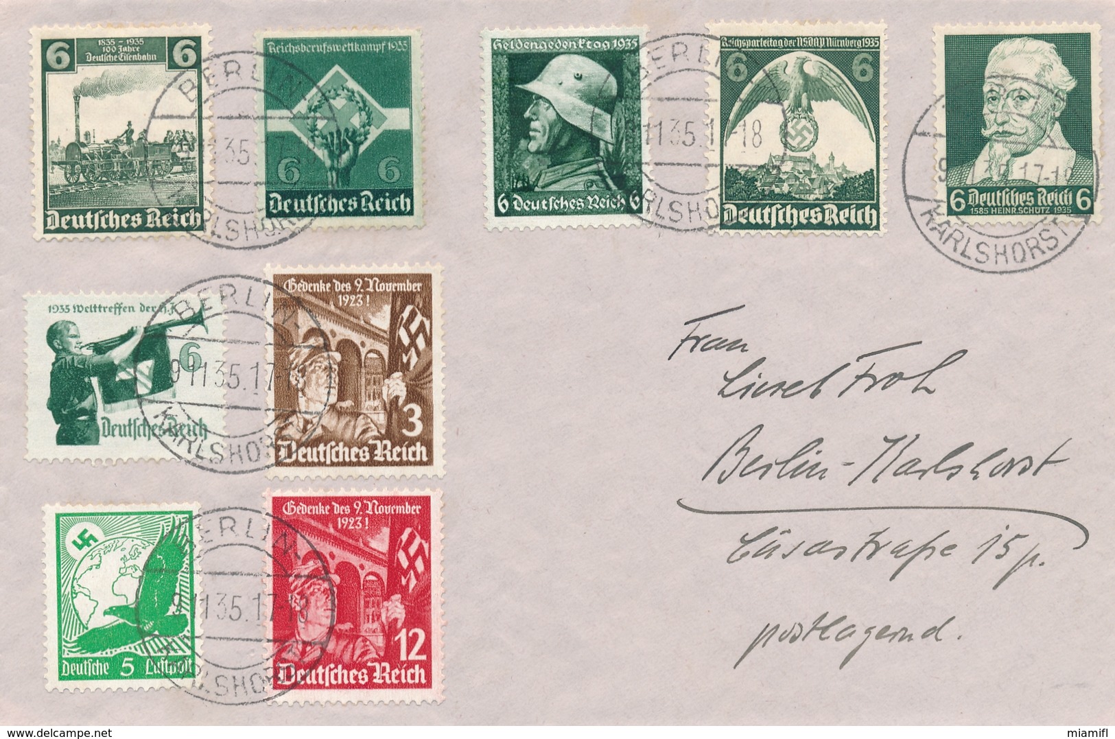 Timbres Divers Sur Lettre - Covers & Documents