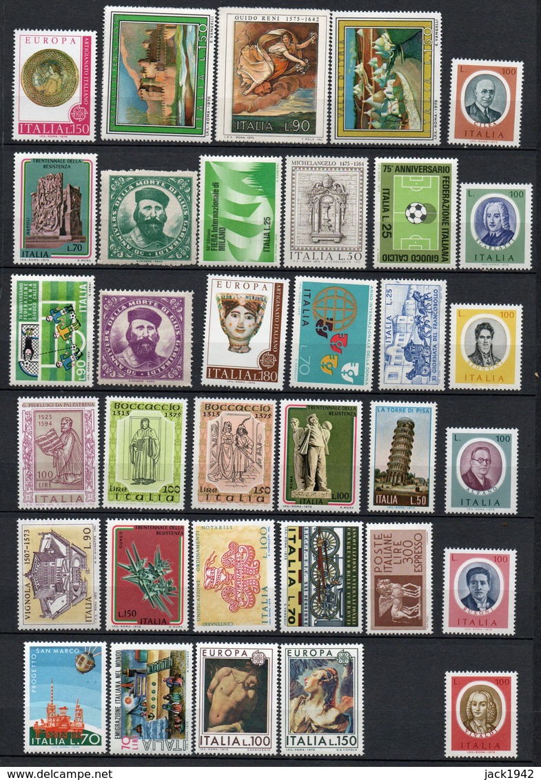 Emissions Année 1975 - 46 Timbres - 1971-80: Mint/hinged