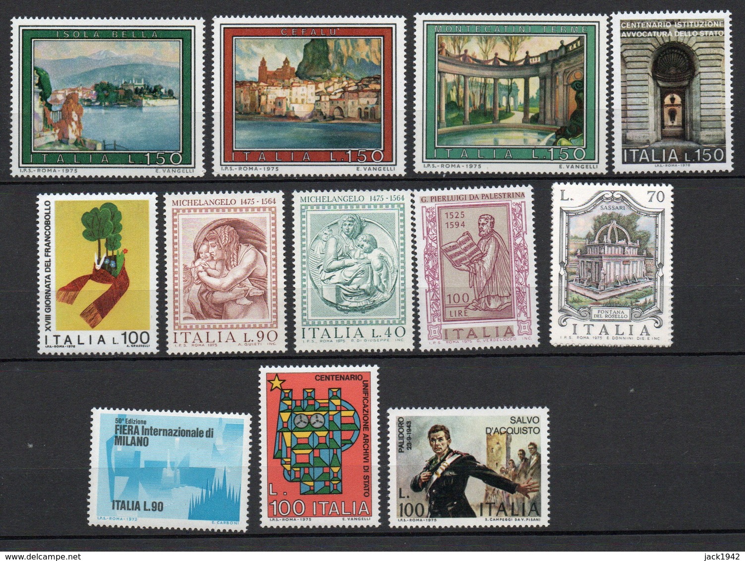 Emissions Année 1975 - 46 Timbres - 1971-80: Neufs