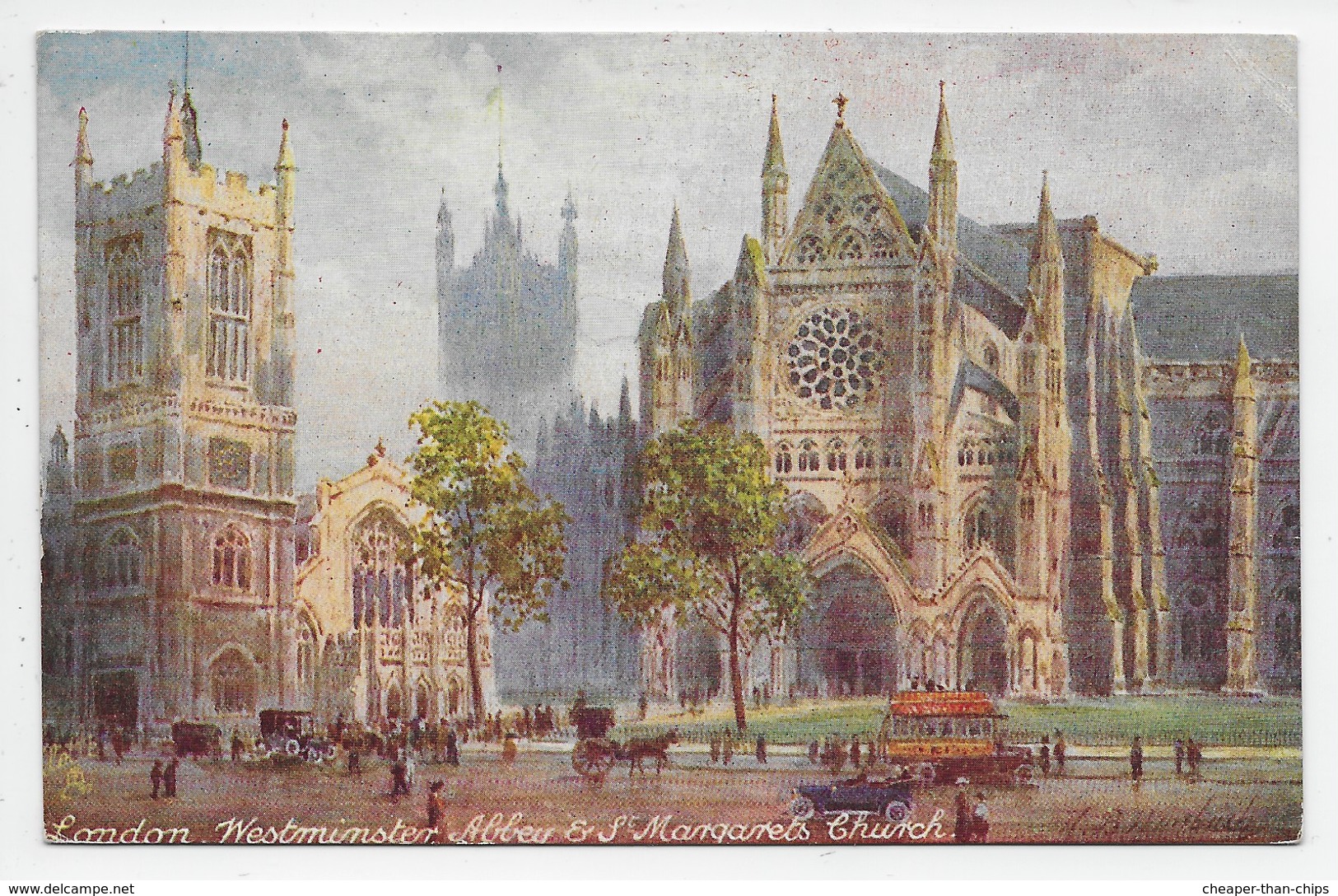 London - Westminster Abbey & St. Margaret's Church - H.B. Wimbush - Tuck Oilette 7975 - Other & Unclassified