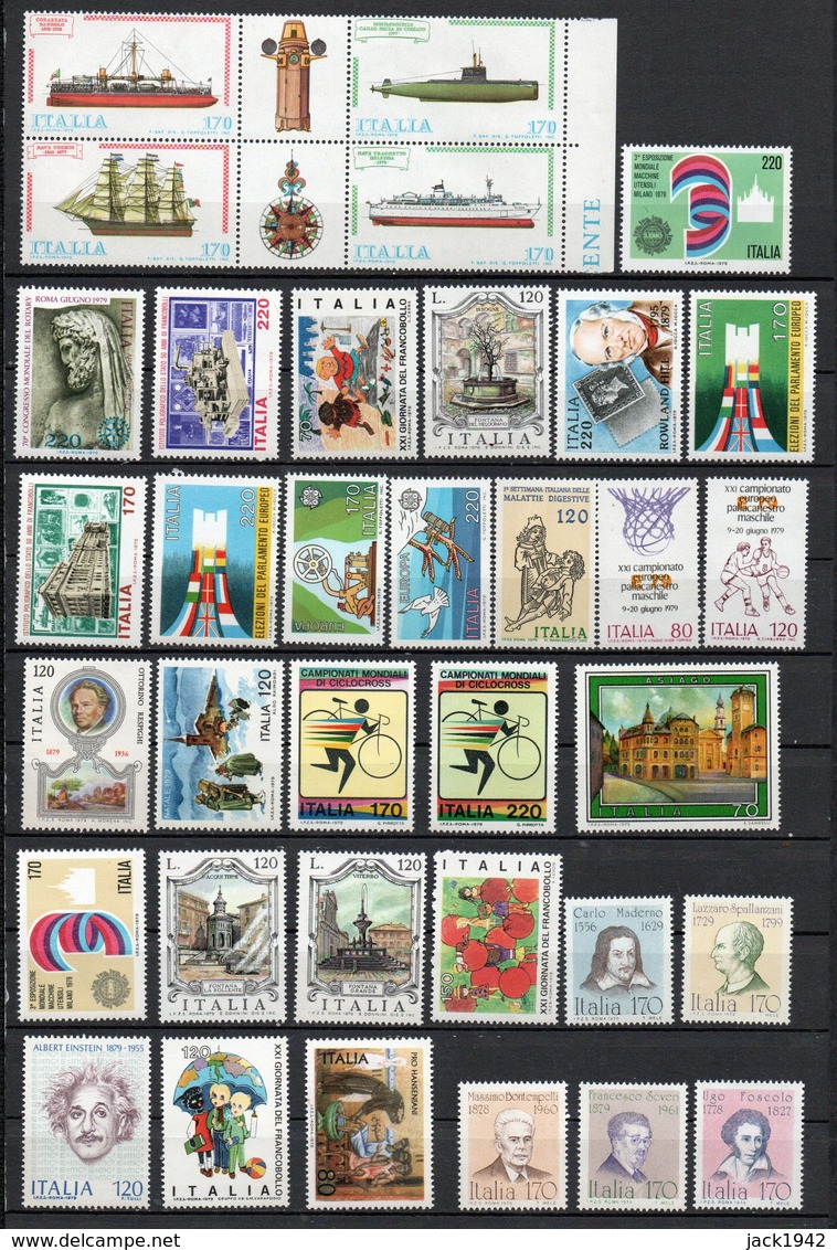 Emissions Année 1979 - 41 Timbres - 1971-80: Neufs