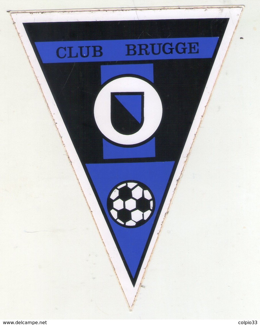 AUTOCOLLANT . STICKER . FOOTBALL . VOETBAL .  CLUB . BRUGGE . - Autocollants