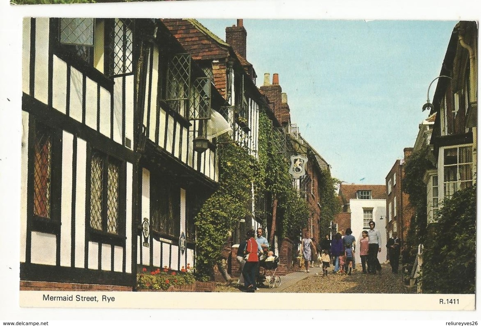 CPM, R.U. N°R. 1411, Mermaid Street, Rye , Ed. Dennis ,1981 - Rye