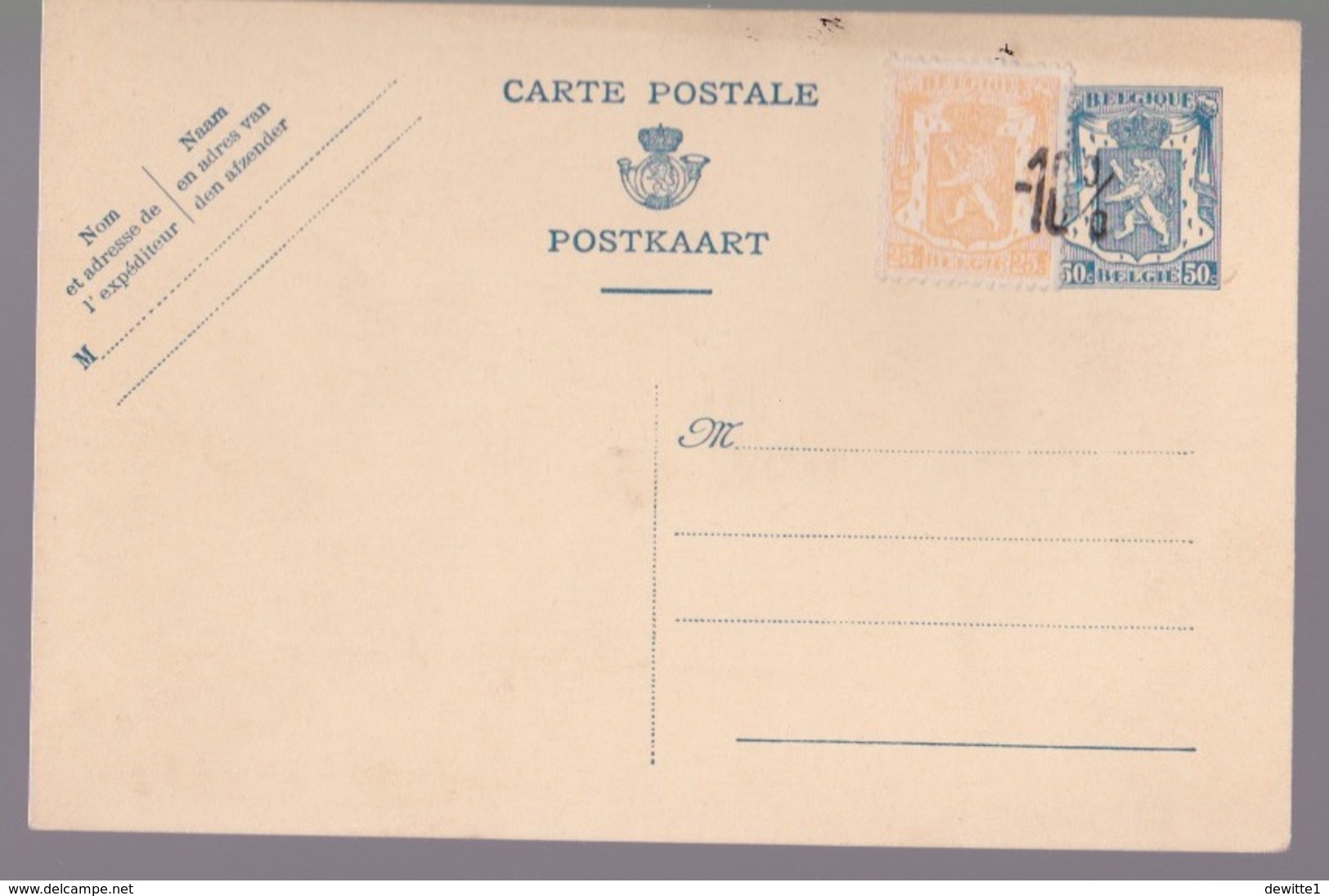 E.P-10% Sur TypeN°426  +N°710    .   Non Voyagée - Cartes Postales 1934-1951