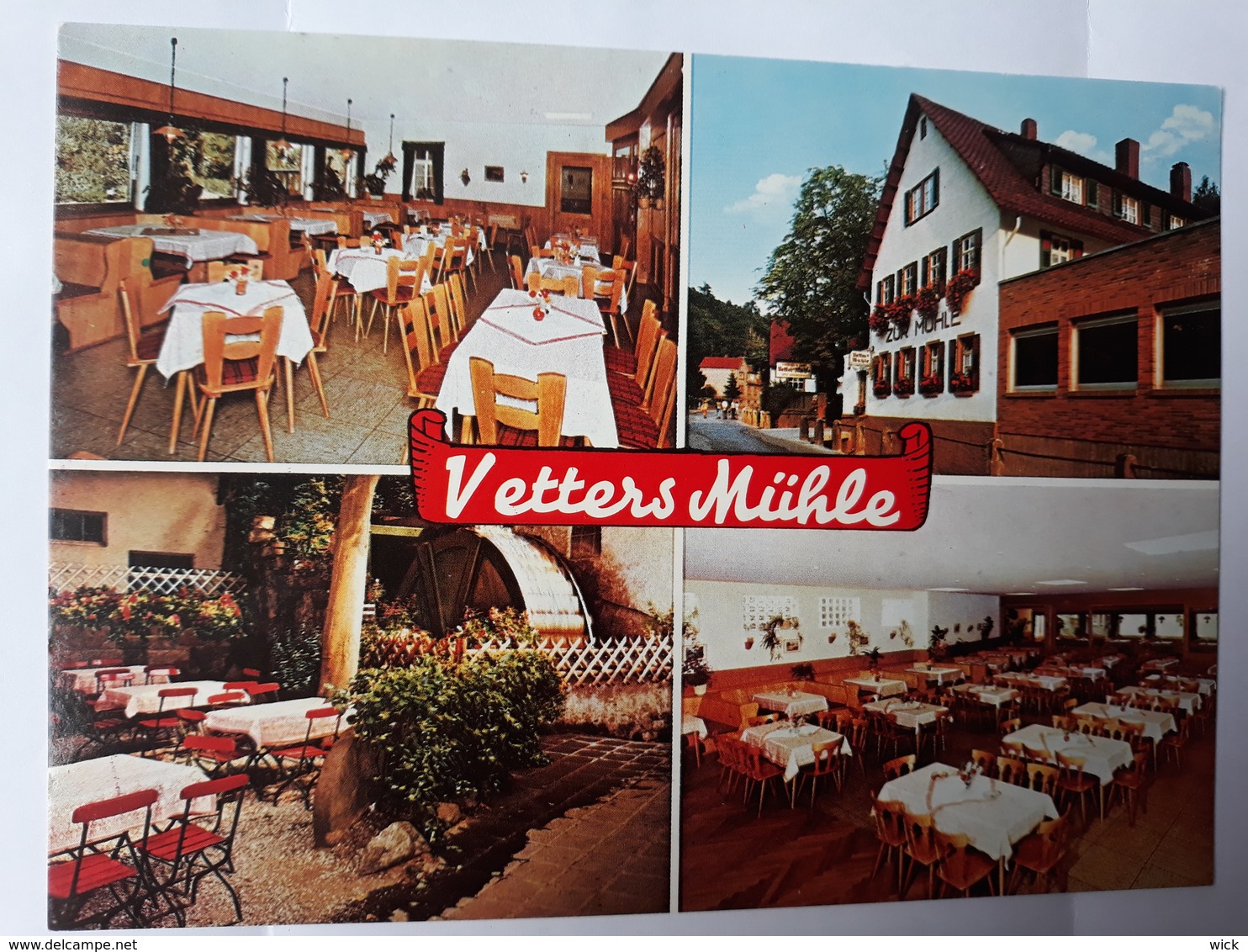 AK Zell - Bensheim - Zell "Vetters Mühle / Zum Zeller Tal" - Selten!!! - Bensheim