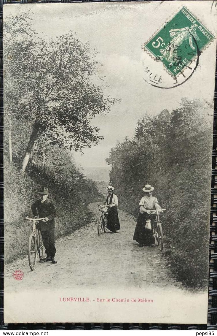 54 Meurthe Et Moselle - LUNEVILLE Sur Le Chemin De Méhon (Quantin, Lib.-édit. / Cliché H. Louis) - Luneville