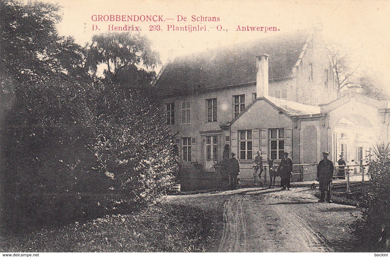 Grobbendonck - De Schrans - Très Belle Carte - Animée - état Voir Scan. - Grobbendonk