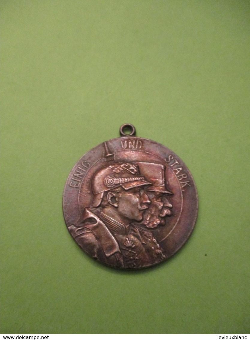 Médaille Patriotique/Deutsches Reich-Osterreich Tragbare Medaille/Einig Und Stark/Gott Mit Uns/1914    MED354 - Allemagne